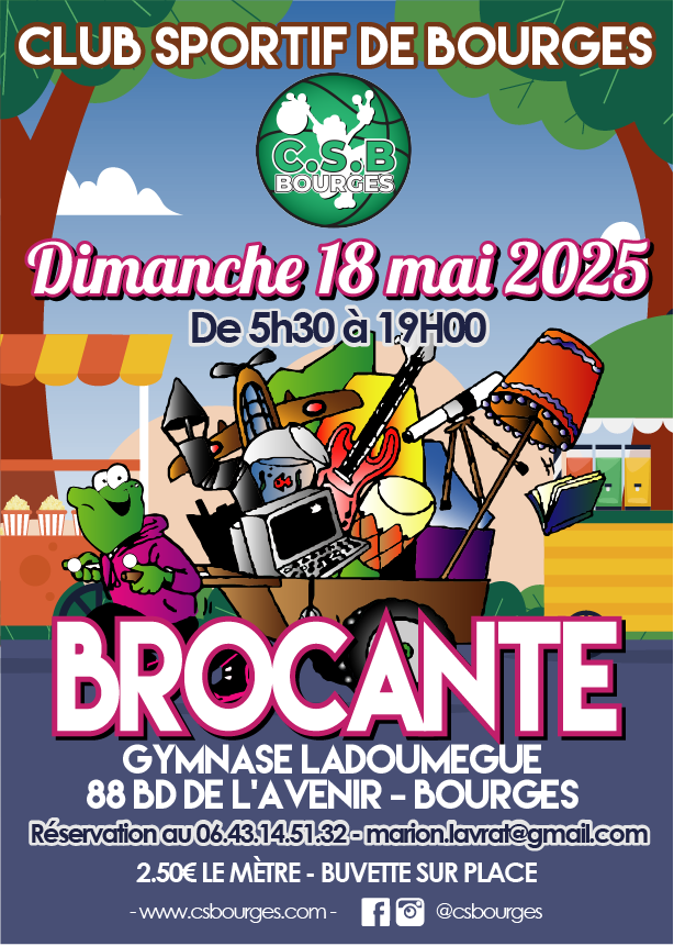 Brocante du csb 2025